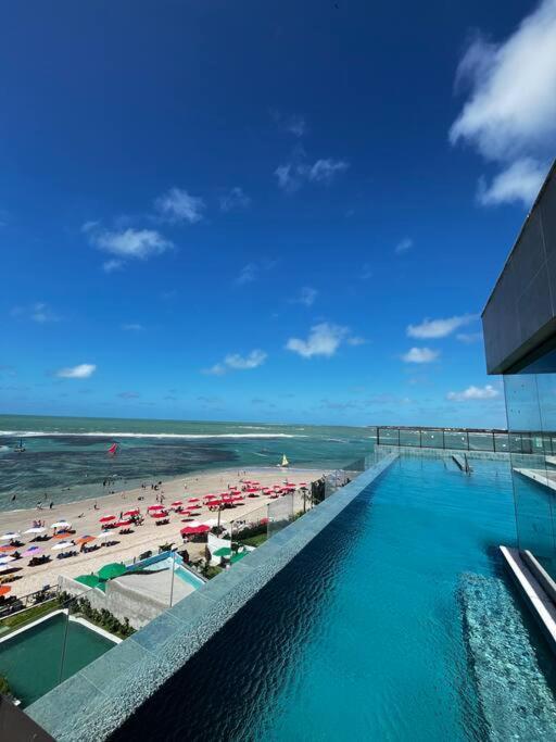 Flat De Luxo Beira-Mar Em Porto De Galinhas 아파트 외부 사진