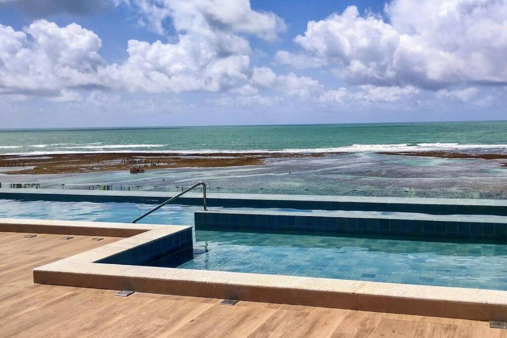 Flat De Luxo Beira-Mar Em Porto De Galinhas 아파트 외부 사진