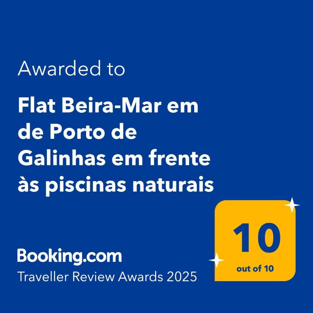 Flat De Luxo Beira-Mar Em Porto De Galinhas 아파트 외부 사진